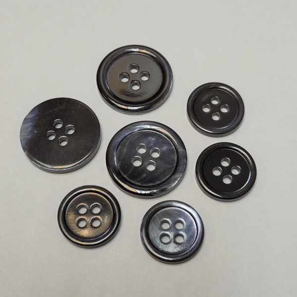 Royal Blue Pearl Suit Buttons YWBUTTON | Gents Bespoke Store